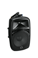 Wharfedale Portable PA 12" Speaker System With Dual Wireless Mics - front view
